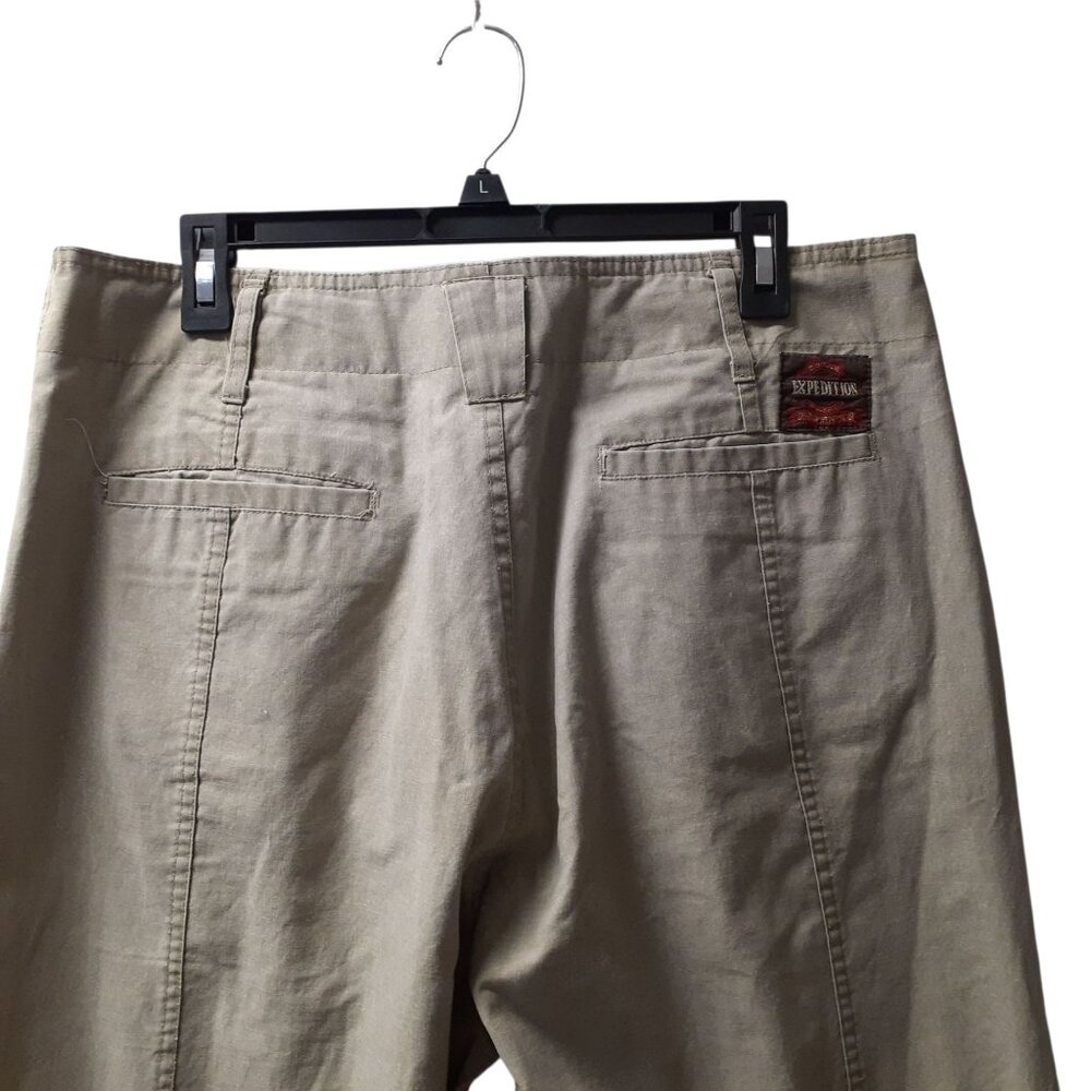 Expedition Cotler Chino Pants Mens Size 28 Beige Straight Leg Mid Rise Cotton - Picture 5 of 8